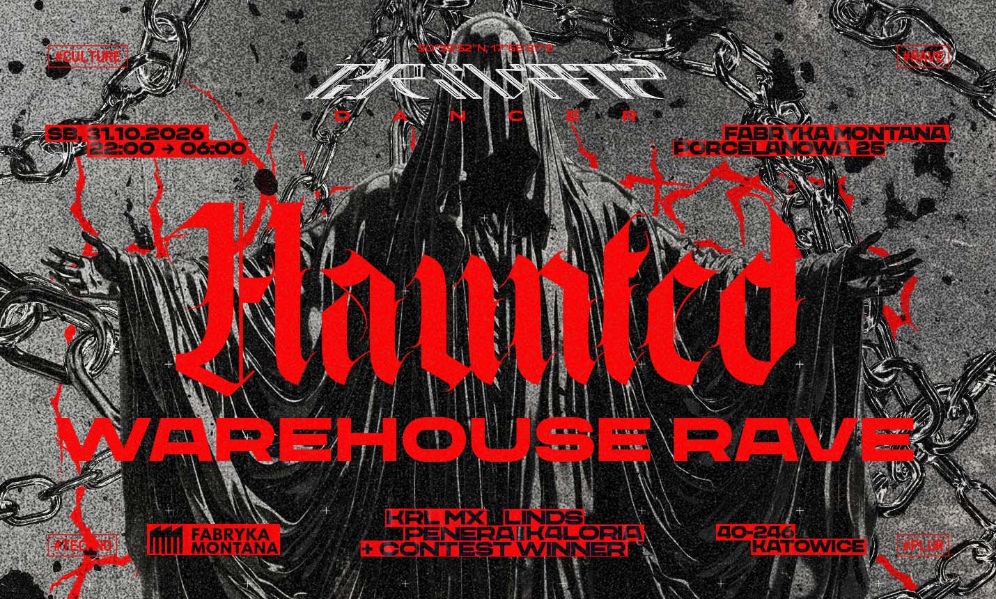 Haunted Warehouse Rave — 31.10.2026, Fabryka Montana Katowice